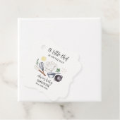 Minimalistisch Modern Little Chef Baby shower Bedankjes Labels (In situ)