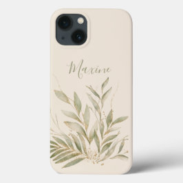 Minimalistisch Modern Monogram Elegant Case-Mate iPhone Case