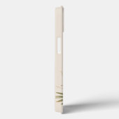 Minimalistisch Modern Monogram Elegant Case-Mate iPhone Case (Achterkant / Rechts)