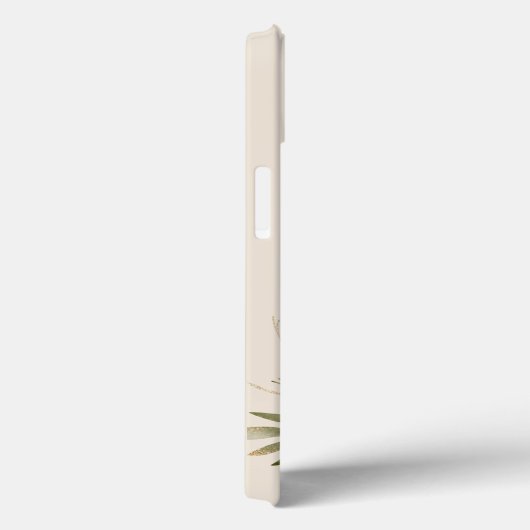 Minimalistisch Modern Monogram Elegant Case-Mate iPhone Case (Achterkant / Rechts)