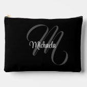 Minimalistisch modern monogram initiaal etui (Voorkant)