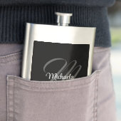 Minimalistisch modern monogram initiaal flacon (Voorbeeld)