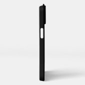 Minimalistisch modern monogram initiaal iPhone hoesje (Rechterkant)