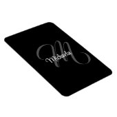 Minimalistisch modern monogram initiaal magneet (Rechterzijde)