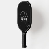 Minimalistisch modern monogram initiaal pickleball paddle (Links)