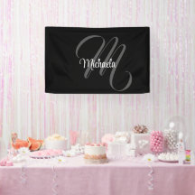 Minimalistisch modern monogram initiaal