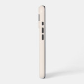 Minimalistisch modern monogram iPhone 16 hoesje (Linkerkant)