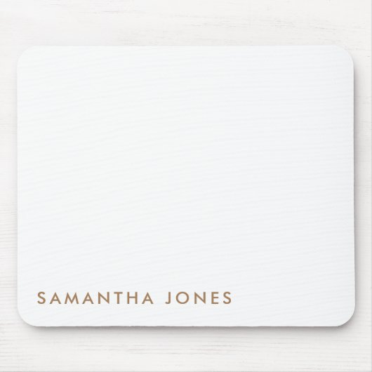 Minimalistisch Modern Muismat (Voorkant)