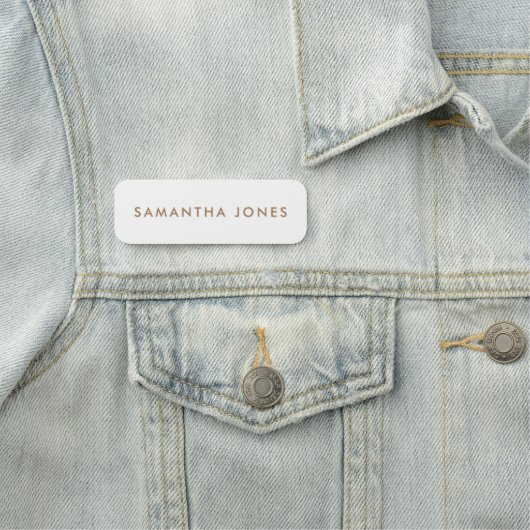 Minimalistisch Modern Naamplaatje (In situ)