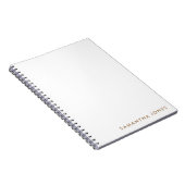 Minimalistisch Modern Notitieboek (Rechterzijde)