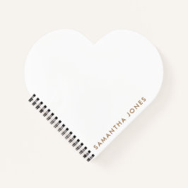 Minimalistisch Modern Notitieboek