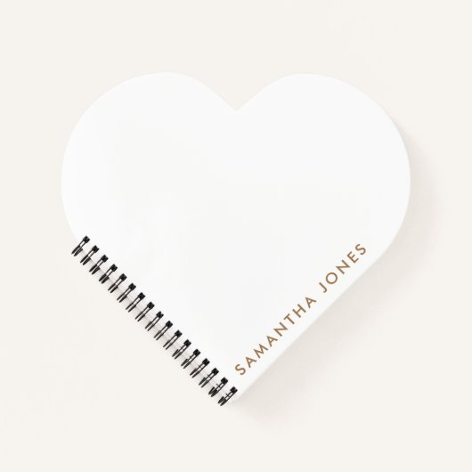 Minimalistisch Modern Notitieboek (Voorkant)