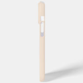 Minimalistisch modern Oranje Initiaal monogram Case-Mate iPhone Case (Achterkant / Links)