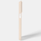 Minimalistisch modern Oranje Initiaal monogram Case-Mate iPhone Case (Achterkant / Rechts)