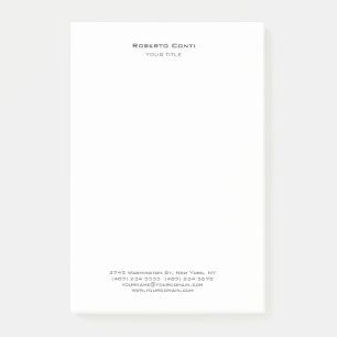 Minimalistisch modern professioneel creatief post-it® notes