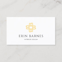 Minimalistisch modern reflecterend B-monogram