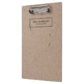 Minimalistisch modern ritueel papier klembord (Links)