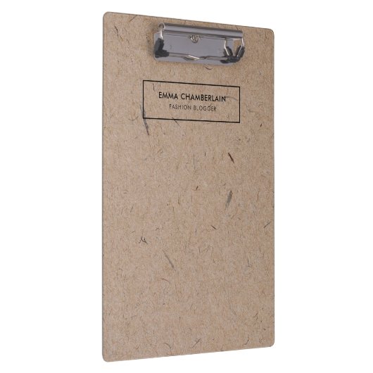 Minimalistisch modern ritueel papier klembord (Rechts)