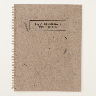 Minimalistisch modern ritueel papier planner