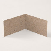 Minimalistisch modern ritueel papier visitekaartje (Binnen)