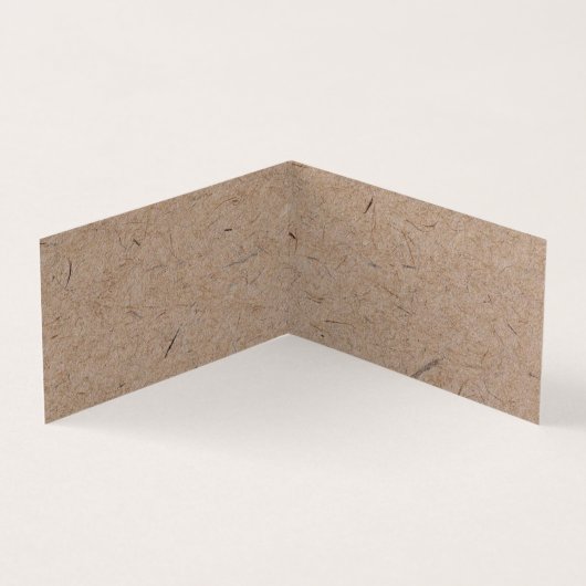 Minimalistisch modern ritueel papier visitekaartje (Binnen)