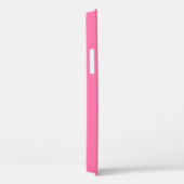 Minimalistisch Modern Roze Initiaal Monogram Case-Mate iPhone Case (Achterkant / Rechts)