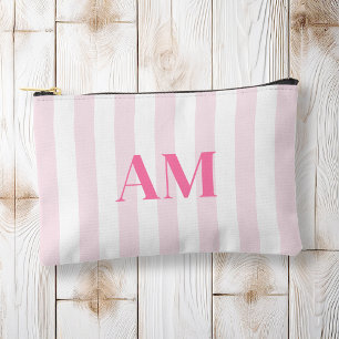 Minimalistisch Modern Roze Initiaal Monogram Etui