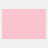 Minimalistisch Modern Roze Inpakpapier Vel (Voorkant 2)
