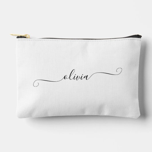 Minimalistisch Modern Schrift Naam Persoonlijk gem Etui (Voorkant)