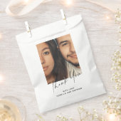 Minimalistisch modern script - Aangepaste aangepas Bedankzakje (Geknipt)