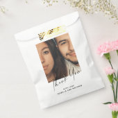 Minimalistisch modern script - Aangepaste aangepas Bedankzakje (Gezegeld)