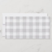 Minimalistisch modern script slaat de datumfoto op (Achterkant)