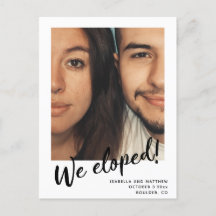 Minimalistisch modern script We hebben aangepaste 