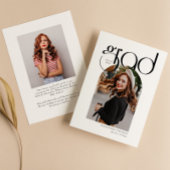 Minimalistisch Modern Simple Arch Photo Afstuderen Aankondiging