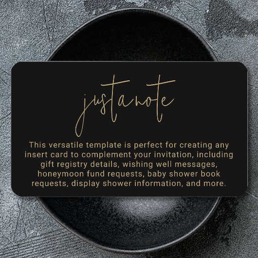 Minimalistisch Modern Stijlvol Eenvoudig Gewoon Ee Informatiekaartje