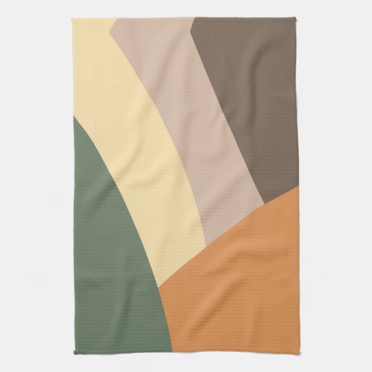 Minimalistisch modern theedoek (Verticaal)