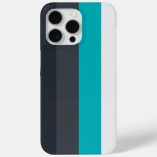 Minimalistisch, modern, verticaal kleurenstripontw iPhone 15 pro max hoesje