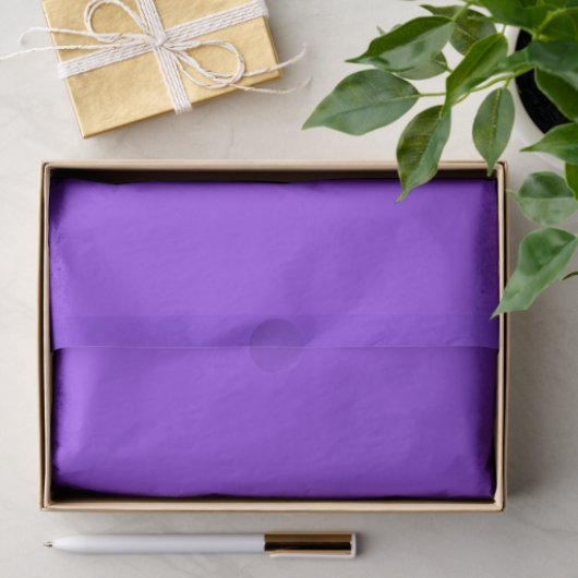 Minimalistisch modern violet Paarse Tissuepapier (Geschenk)