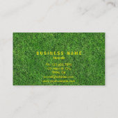 Minimalistisch modern Visitekaartje voor de Golf v (Achterkant)