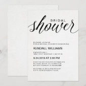 Minimalistisch modern Vrijgezellenfeest voor kalli Kaart (Voorkant / Achterkant)