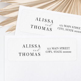 Minimalistisch Modern Weddenschap Etiket