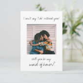 Minimalistisch modern Wees mijn dienstmeisje (Staand voorkant)