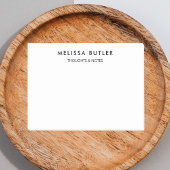 Minimalistisch Modern Wit Nee Post-it® Notes