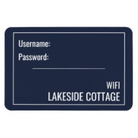 Minimalistisch moderne gevaccineerde werf Wifi