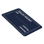 Minimalistisch moderne gevaccineerde werf Wifi Magneet (Rechterzijde)