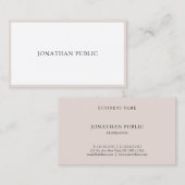 Minimalistisch moderne legante laptop visitekaartje (Voorkant / Achterkant)