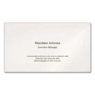 Minimalistisch Moderne Vormgeving Magnetisch Visitekaartje