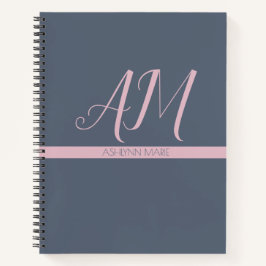 Minimalistisch Monogram Bullet Journal Notitieboek