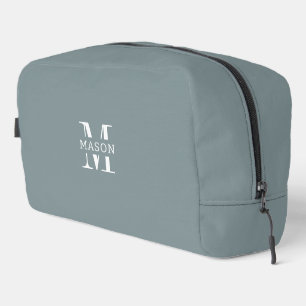Minimalistisch Monogram Gepersonaliseerd Toilettasje