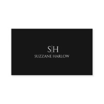 Minimalistisch monogram Modern